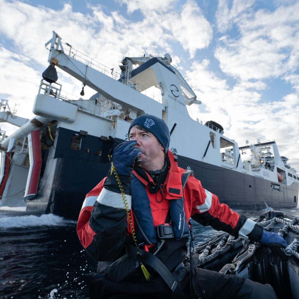 Sea Shepherd in Aktion auf hoher See