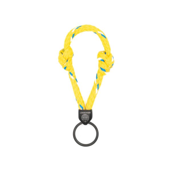 Canary Current key chain made from upcycled fishing net