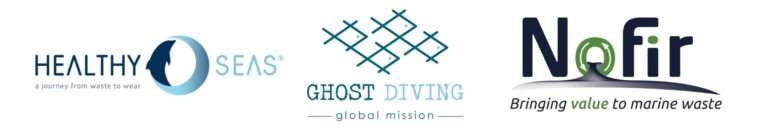 Logo Healthy Seas, Logo Ghost Diving, Logo Nofir