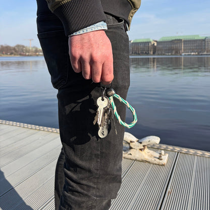 Deep Sea Keychain aus Fischernetz