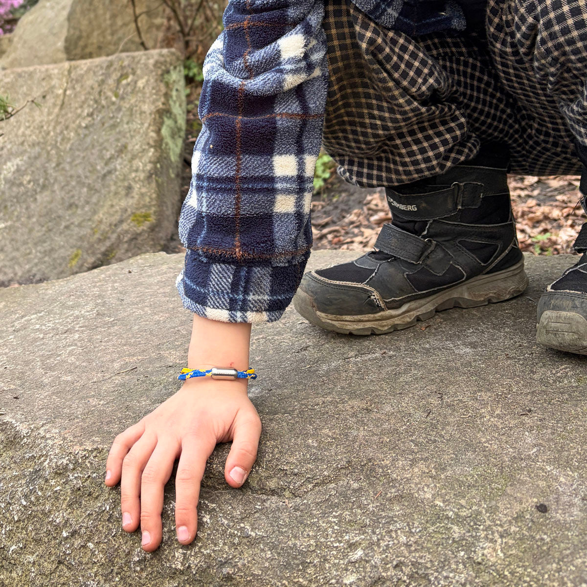Kids' Offshore Armband aus Fischernetz - größenverstellbar