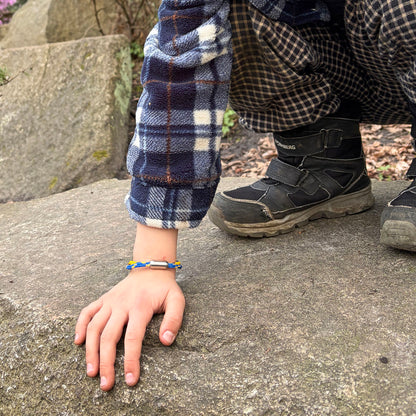 Kids' Offshore Armband aus Fischernetz - größenverstellbar