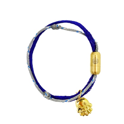 NALU x BRACENET Quallen Armband aus Fischernetz mit Fruchtgummi