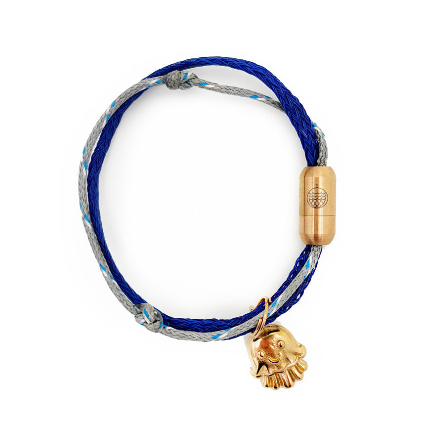 Nalu Bracenet Armband als Freisteller mit Quallen Anhänger in rosé