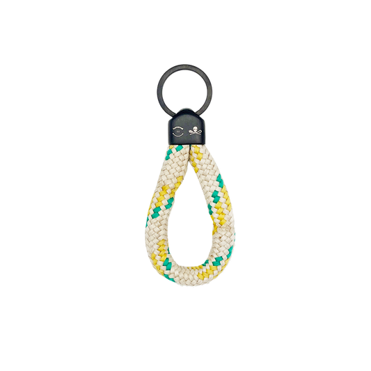 Sea Shepherd X humanvoll keychain made from fishing net