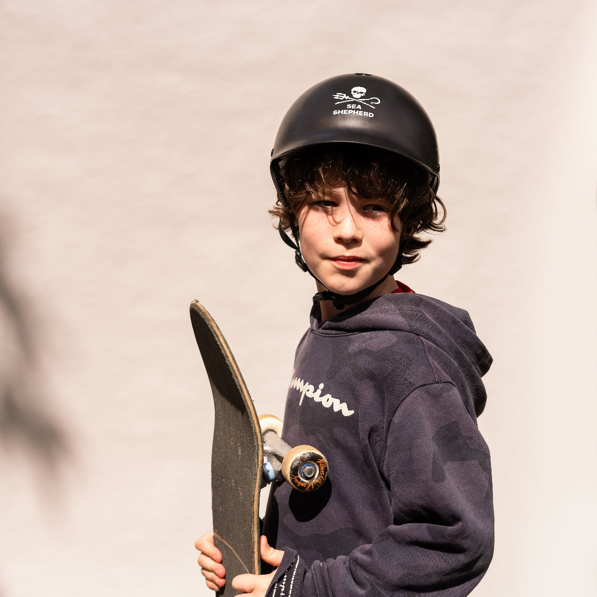 Dashel x BRACENET Kids' Sea Shepherd Fahrradhelm