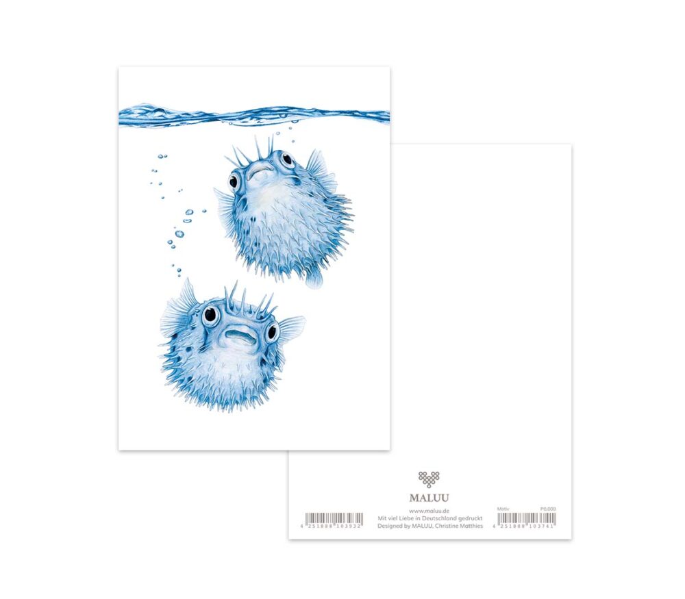Postcard - Bubble Buddies