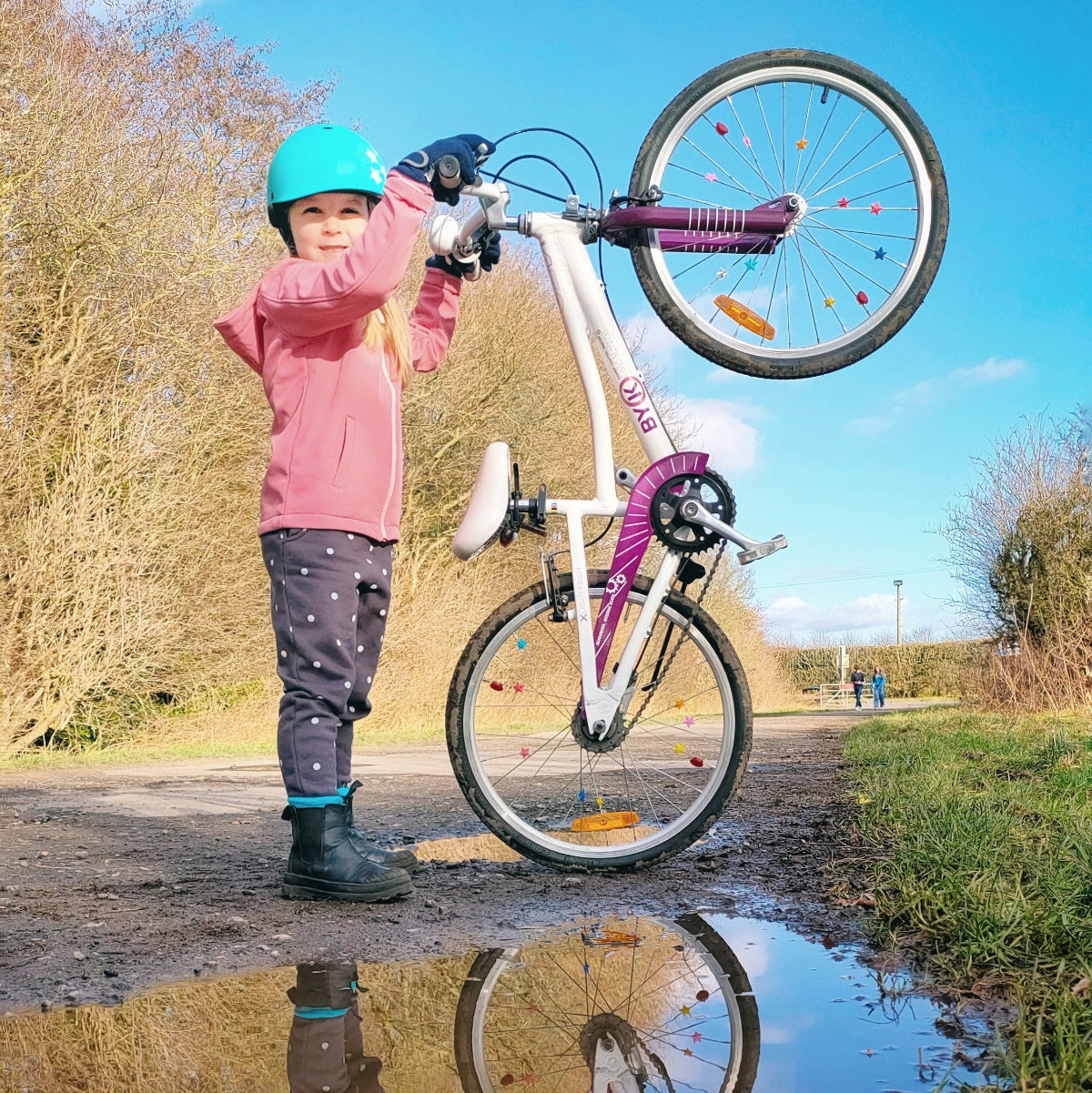 Dashel x BRACENET Kids' Ocean Fahrradhelm