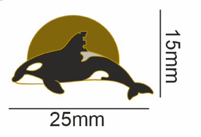Bracenet Pin – Iberian Orca Guardians